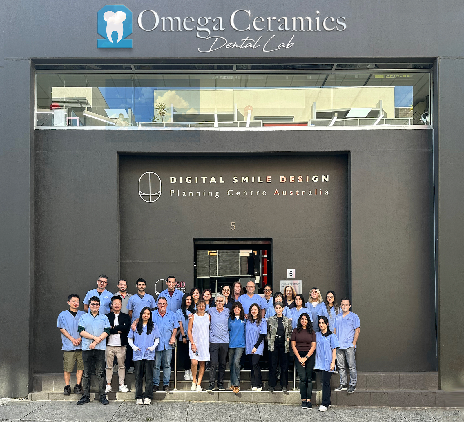 Omega Ceramics team photo